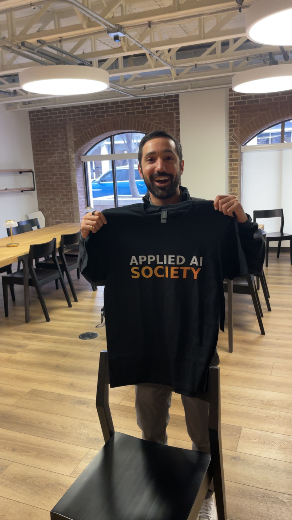 The Applied AI Society branded shirt